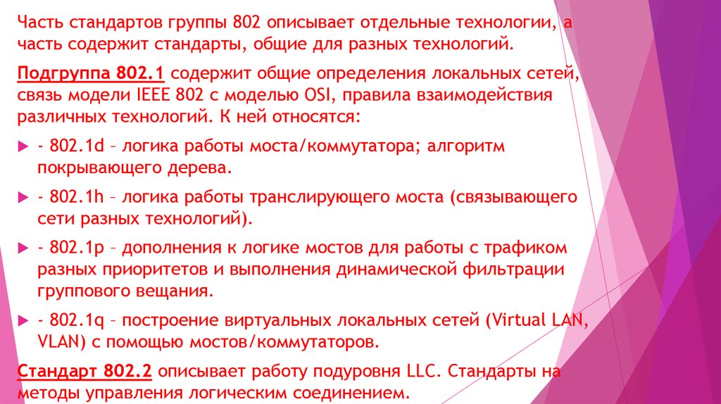 Части стандарта. Стандарты локальных сетей. Стандарты протоколов. Локальные стандарты это.