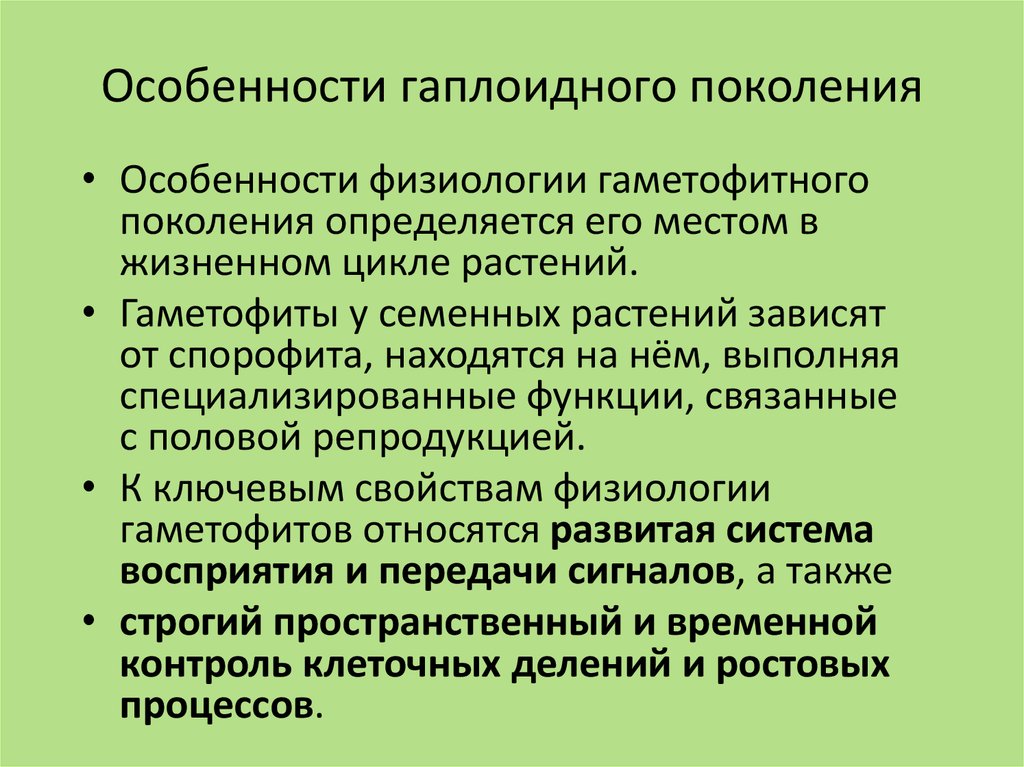 Особенности поколений. Гаплоидное поколение. Преобладание гаплоидного поколения. Гиплоидное поколение пркоьладание. Доминирующее поколение гаплоидное.