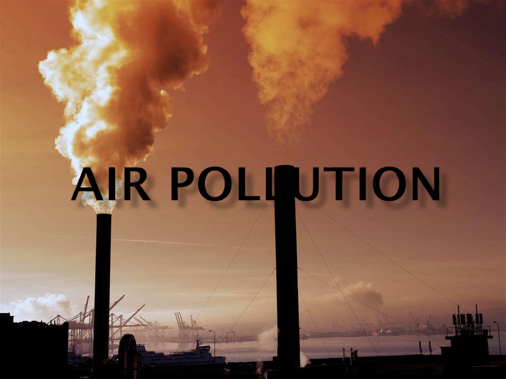 presentation on air pollution ppt