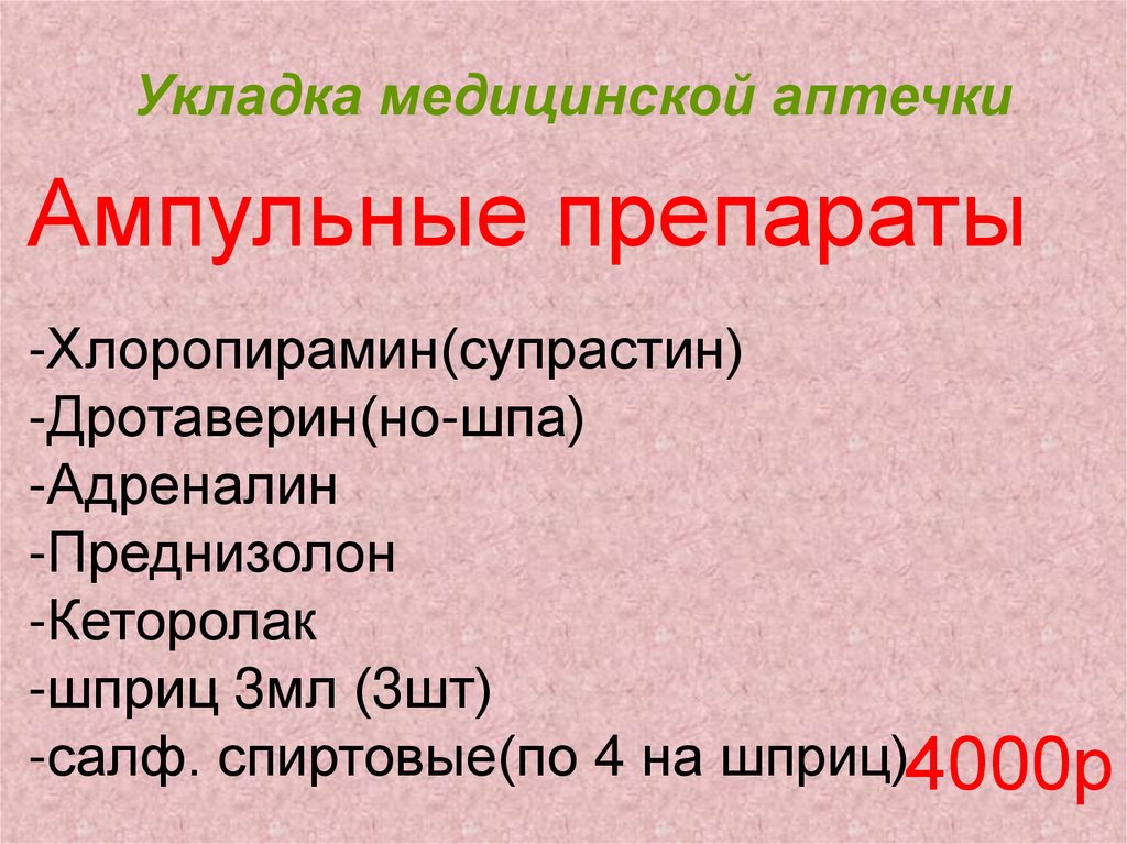 4п медицина презентация