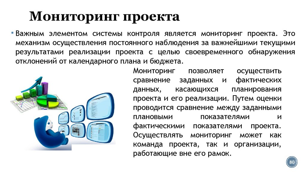 Мониторинг хода реализации проекта