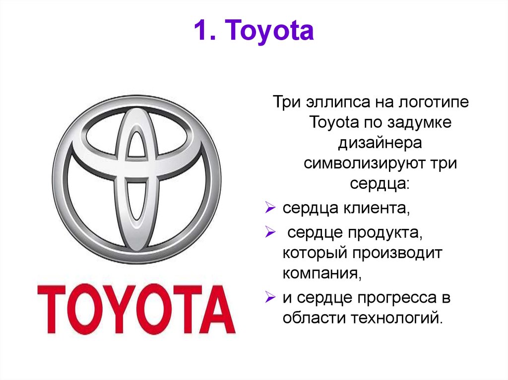 1. Toyota