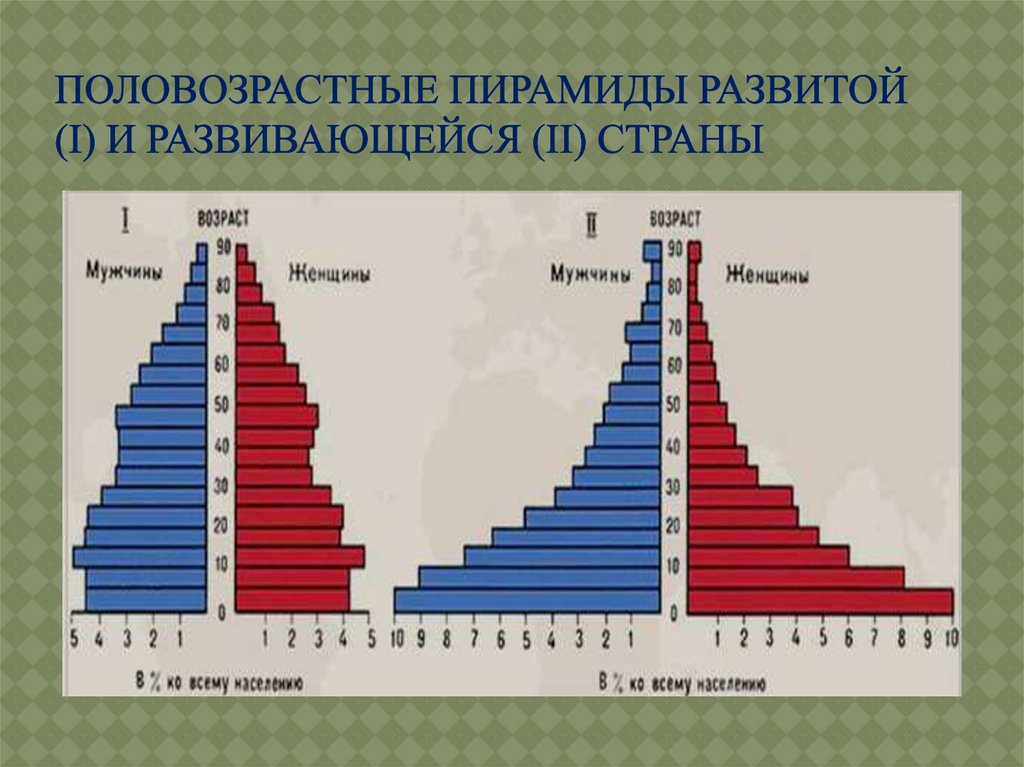 Половозрастная диаграмма