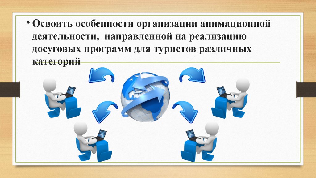 Организация и особенности реализации. Организация анимационных программ. Этапы разработки и проведения анимационной программы. Организация досуга туристов презентация. Особенности анимационных программ в туризме.