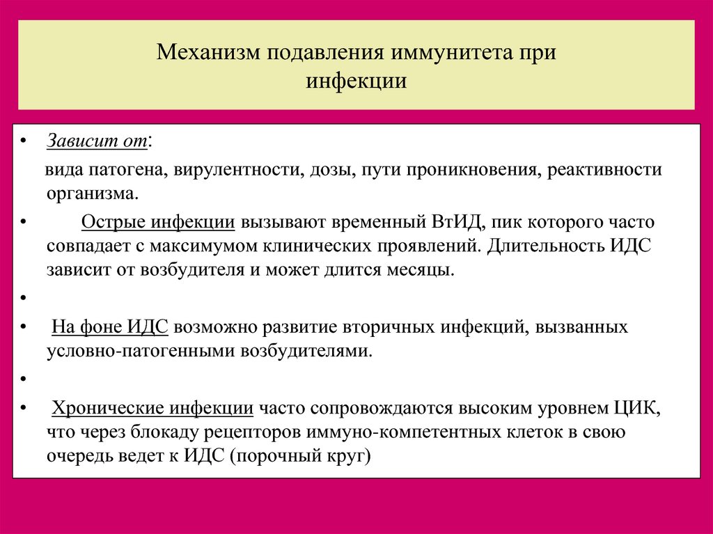 Механизм подавления. Механизм подавления иммунитета. Механизм угнетения иммунной системы. Супрессия иммунитета. Угнетение иммунитета.