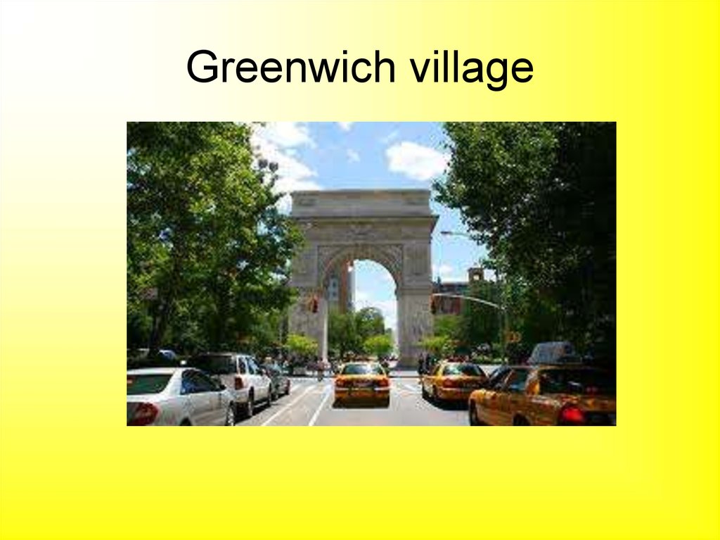 Greenwich village