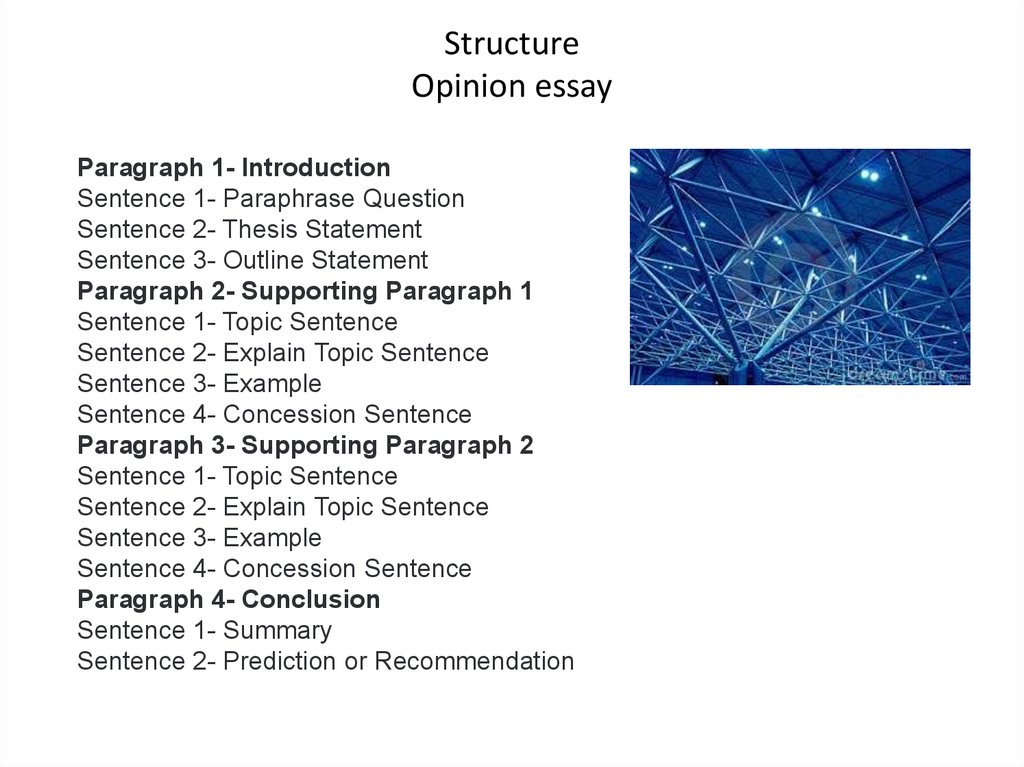 tops Ielts writing opinion essay structure {}