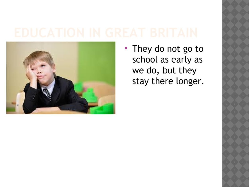 Education in great britain