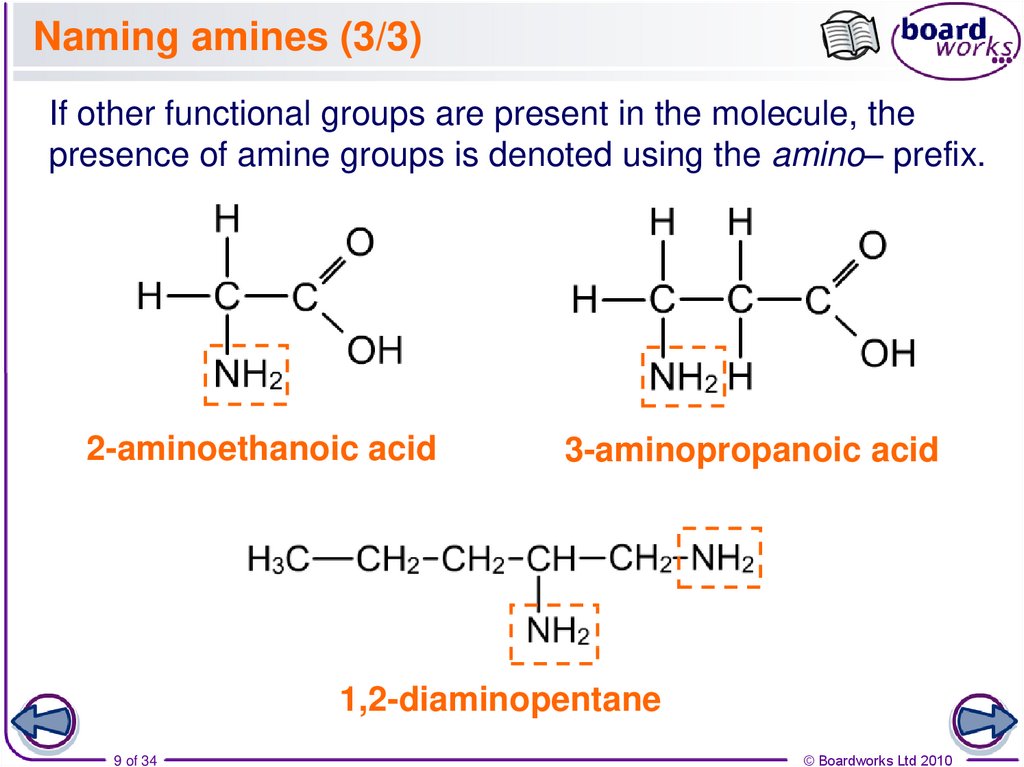 Nomenclature Of Amines   Slide 8 