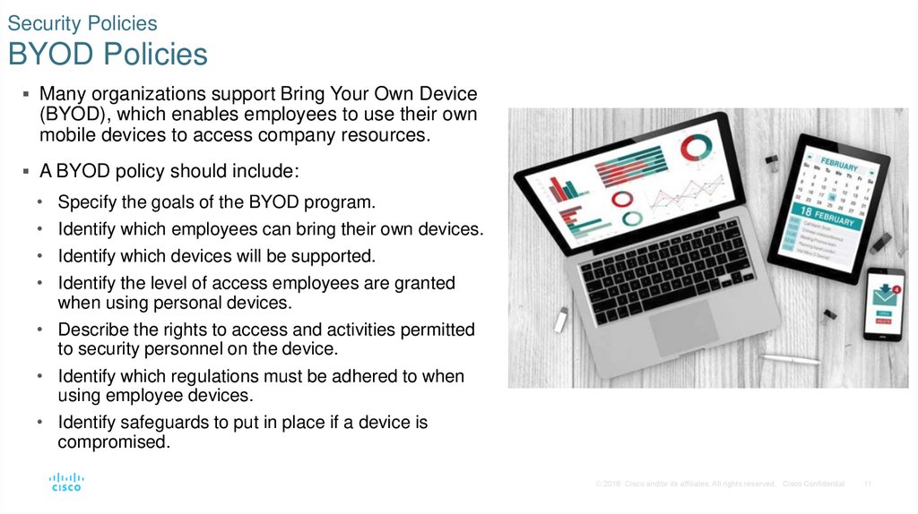 Security Policies BYOD Policies