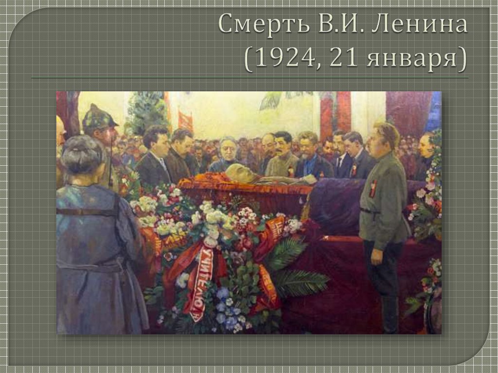 Почему 21 января. 1924, 21 Января - смерть в. и. Ленина. 1924 Похороны Владимира Ленина.