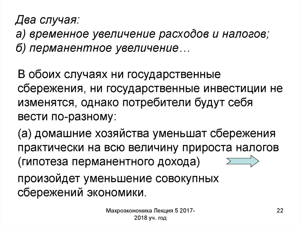 Сбережения государственного сектора. Государственный сектор макроэкономики. Увеличение расходов. 2. Государственные сбережения =. Сектора макроэкономики.