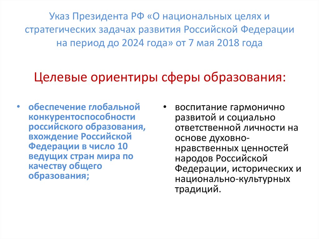 Год чего в россии 2024 указ