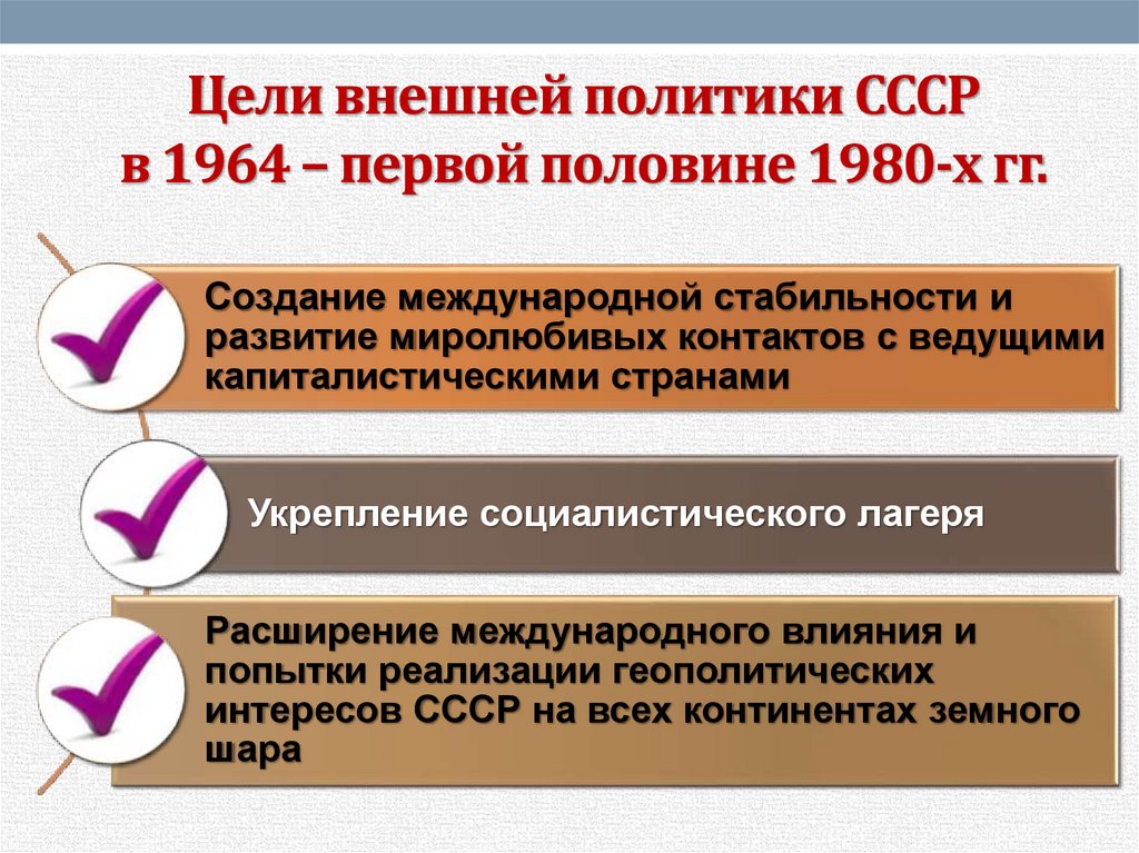 Разрядка в ссср годы