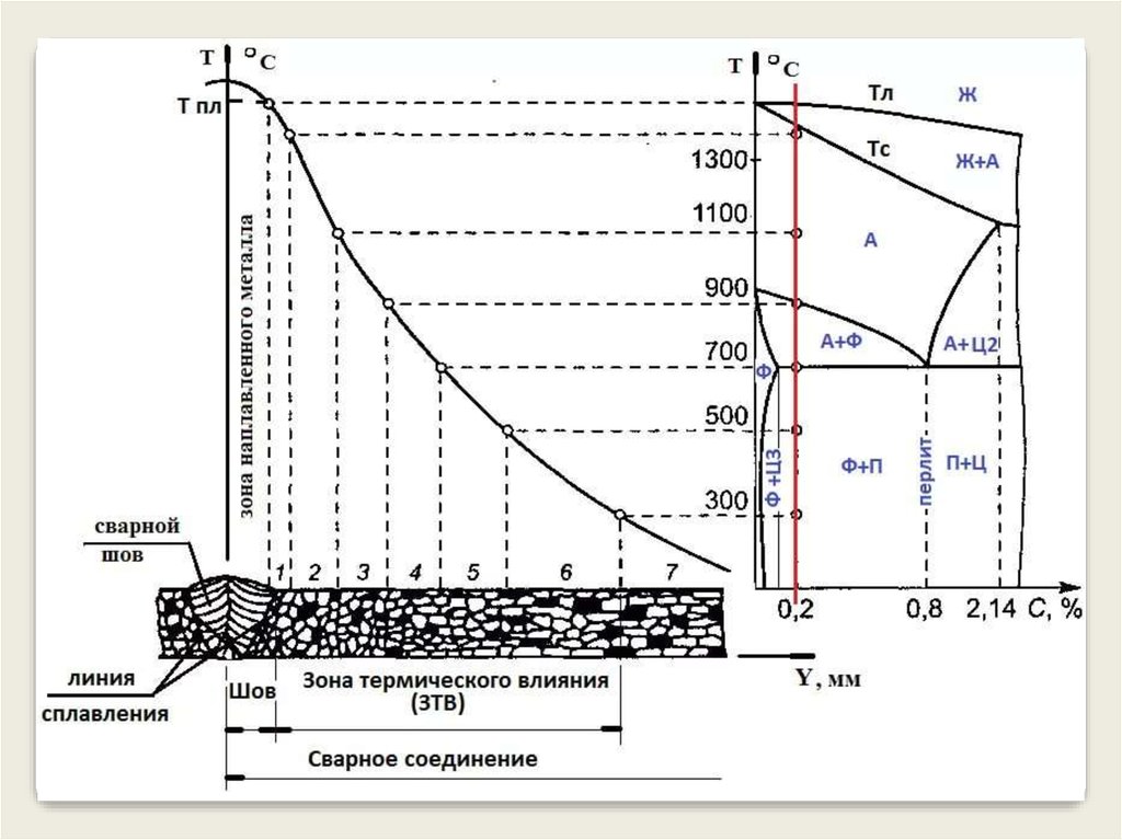 Сварные зоны. Зона термического влияния сварного шва. Строение зоны термического влияния сварочного шва. Микроструктура шва и зоны термического влияния. Зона термического влияния при сварке.