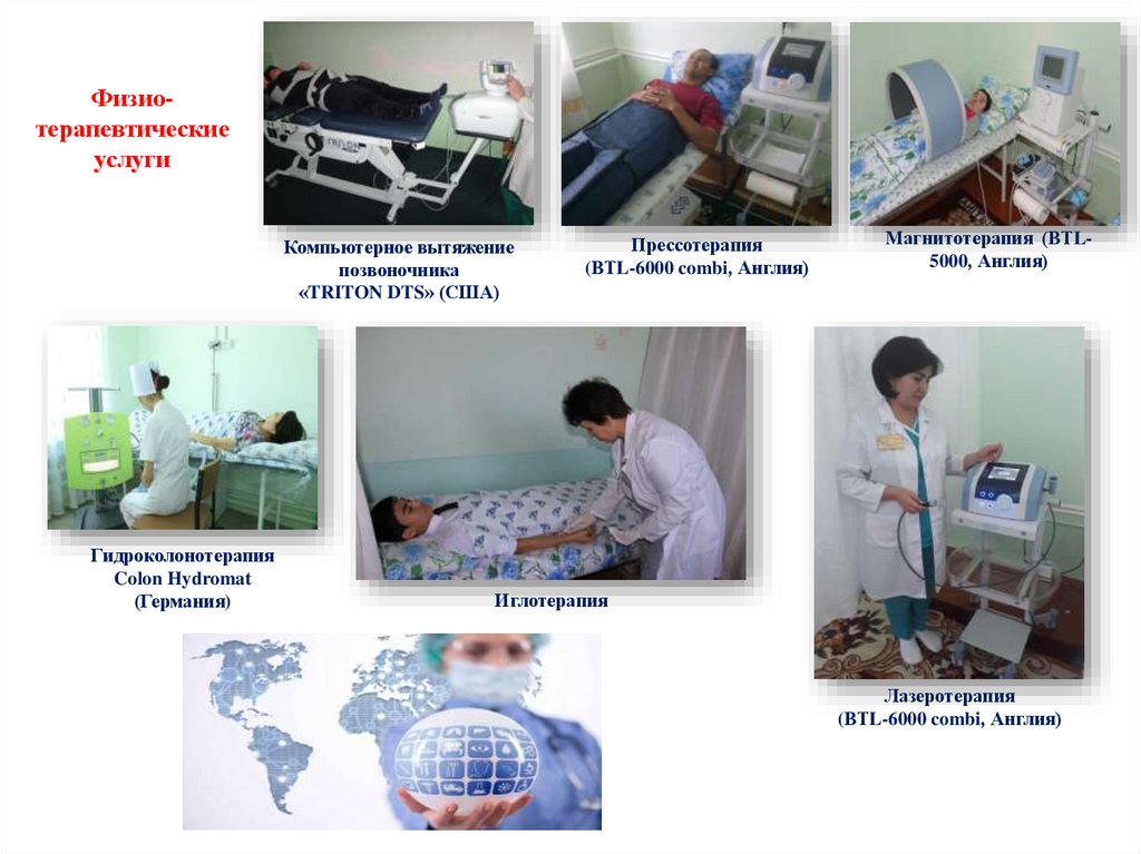 Магнитотерапия (ВТL-5000, Англия)