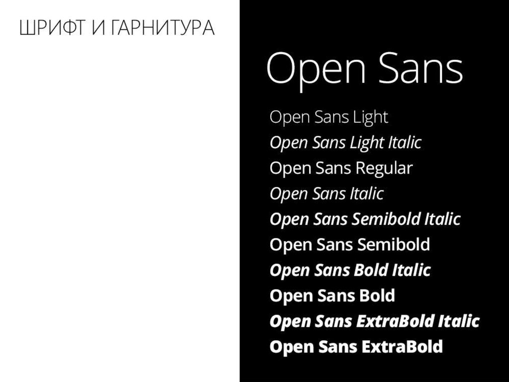 Open sans css