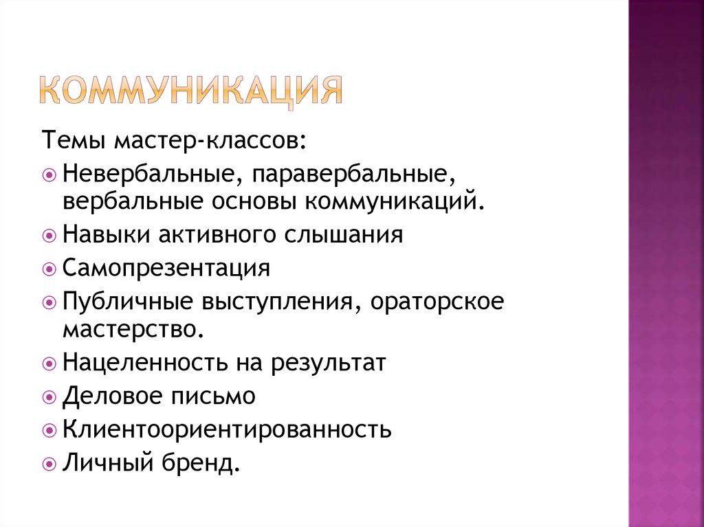 коммуникация