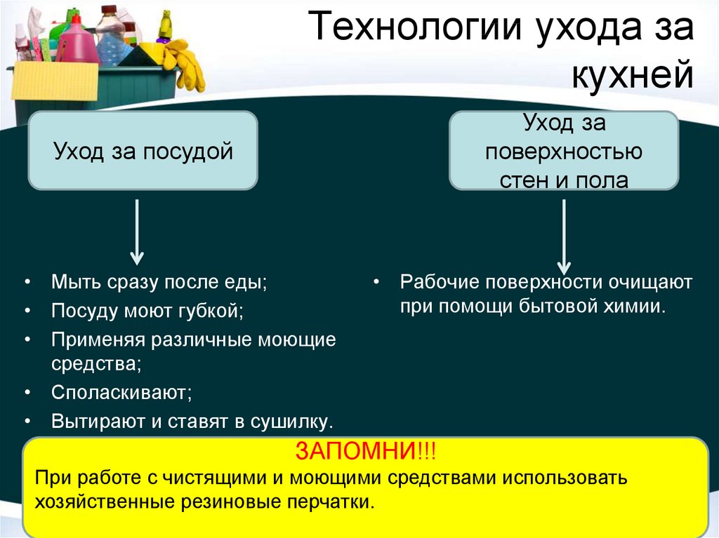 Технология ухода за жилым помещением 5 класс презентация