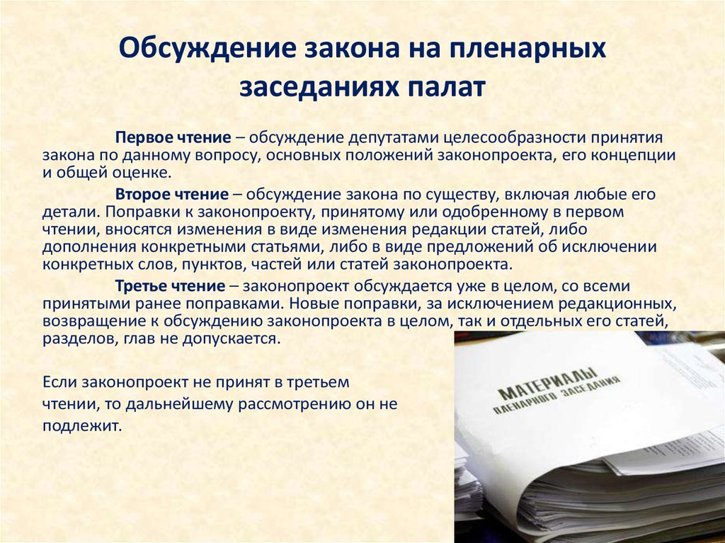 Орган принявший закон. Чтение законопроекта в государственной Думе. Второе чтение законопроекта. Обсуждение законопроекта. Чтения закона чтения закона.