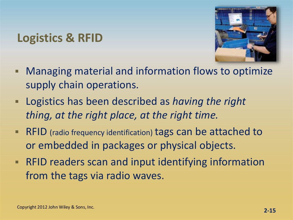 Logistics & RFID
