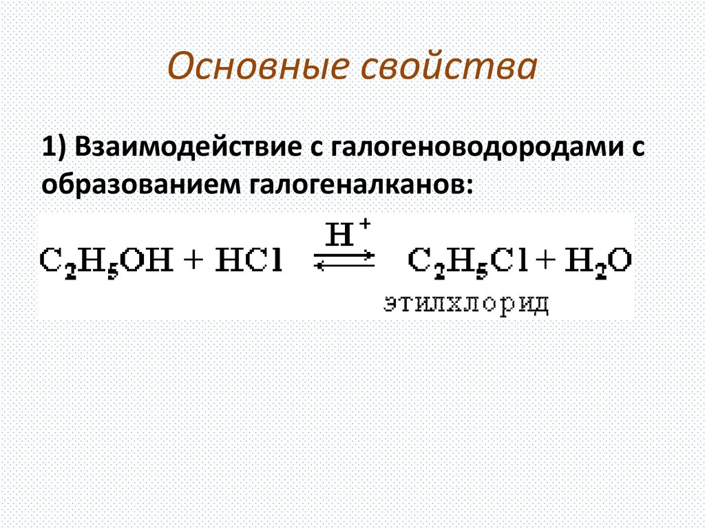 Получение галогеналканов презентация