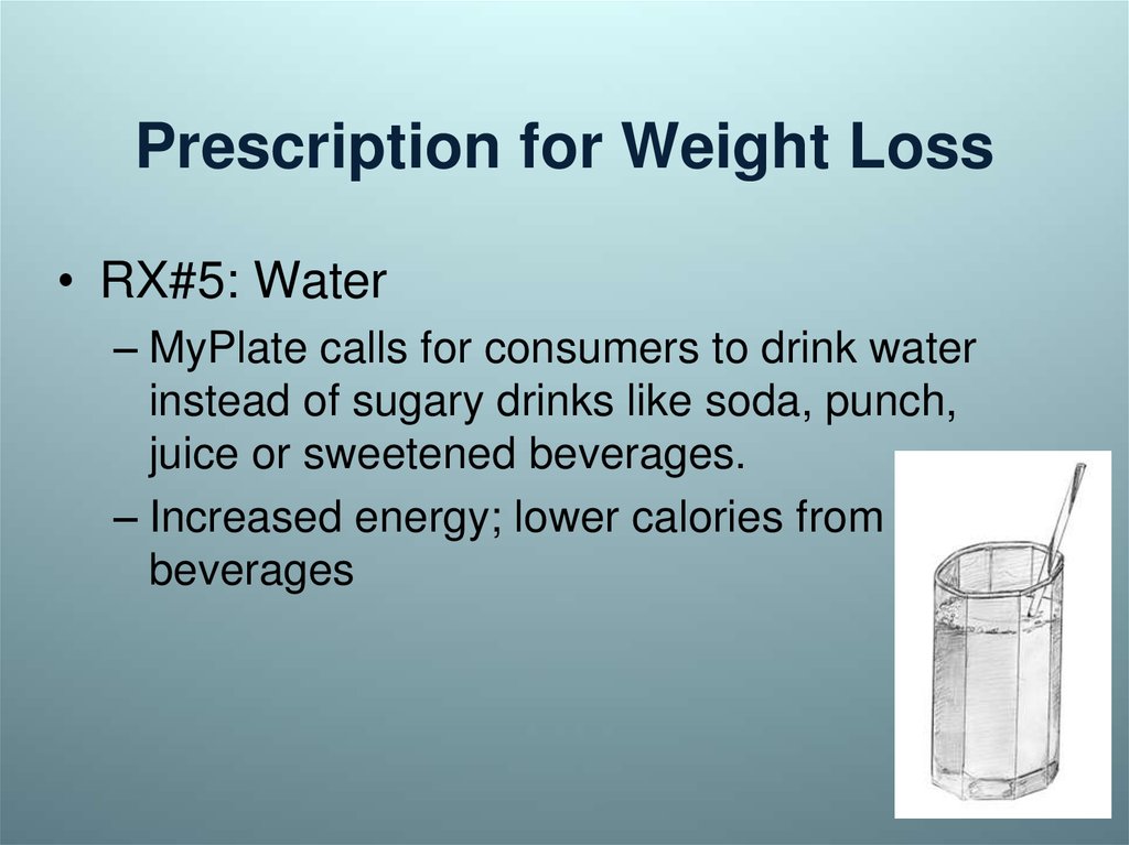 Prescription for Weight Loss