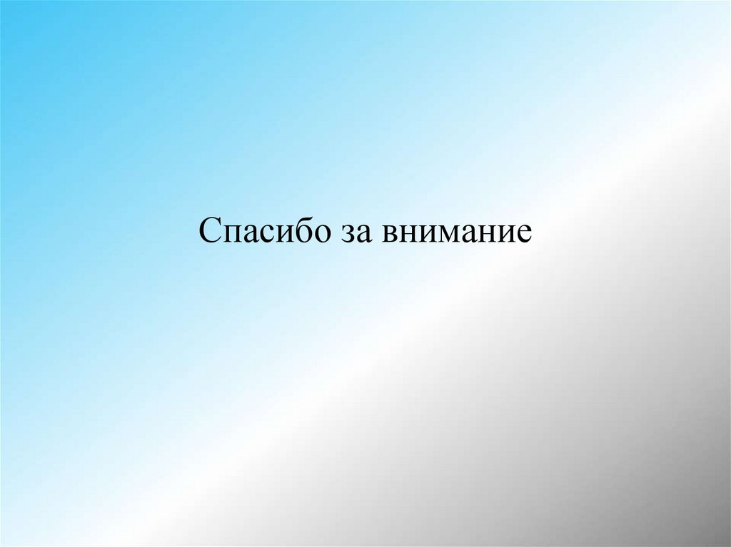 Спасибо за внимание