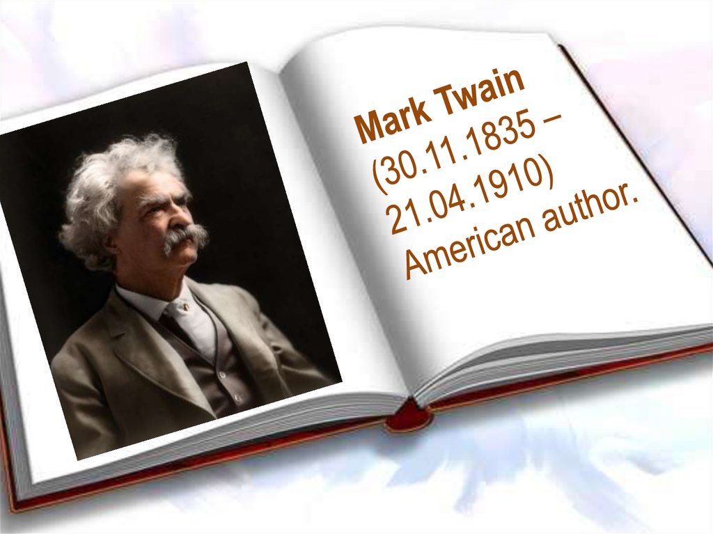 Mark twain презентация на английском