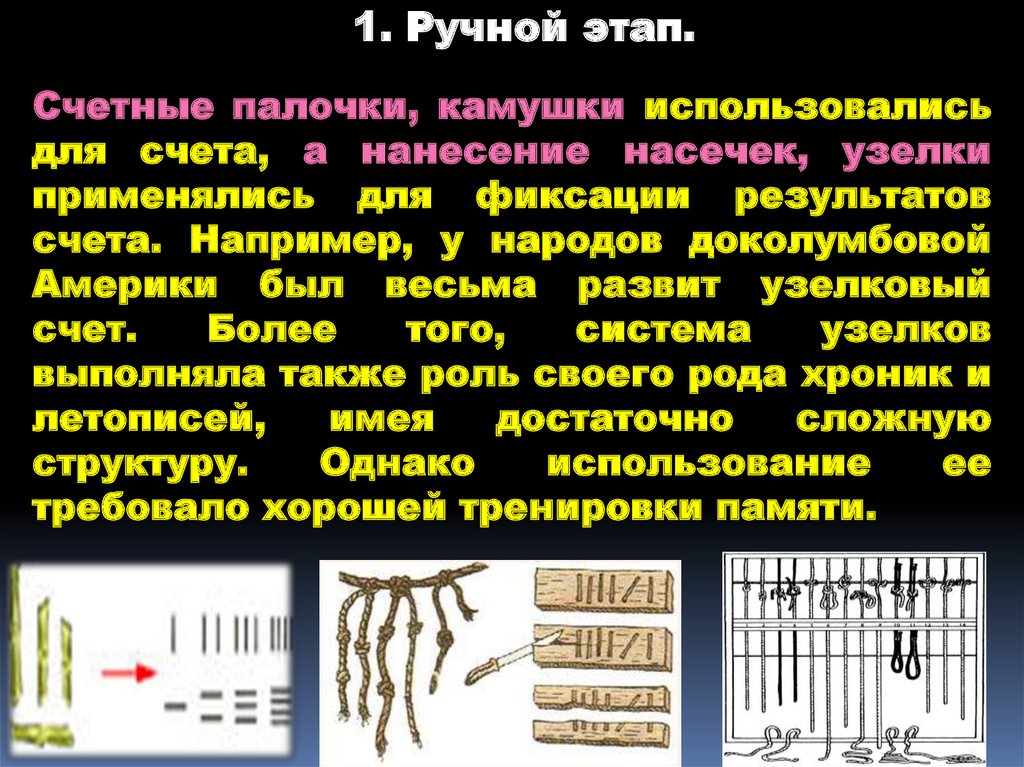 Этапы вычислительной техники. Ручной период вычислительной техники. Домеханический ручной этап. Вычислительная техника ручной этап. Ручной этап развития вычислительной.