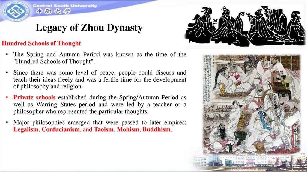Legacy of Zhou Dynasty