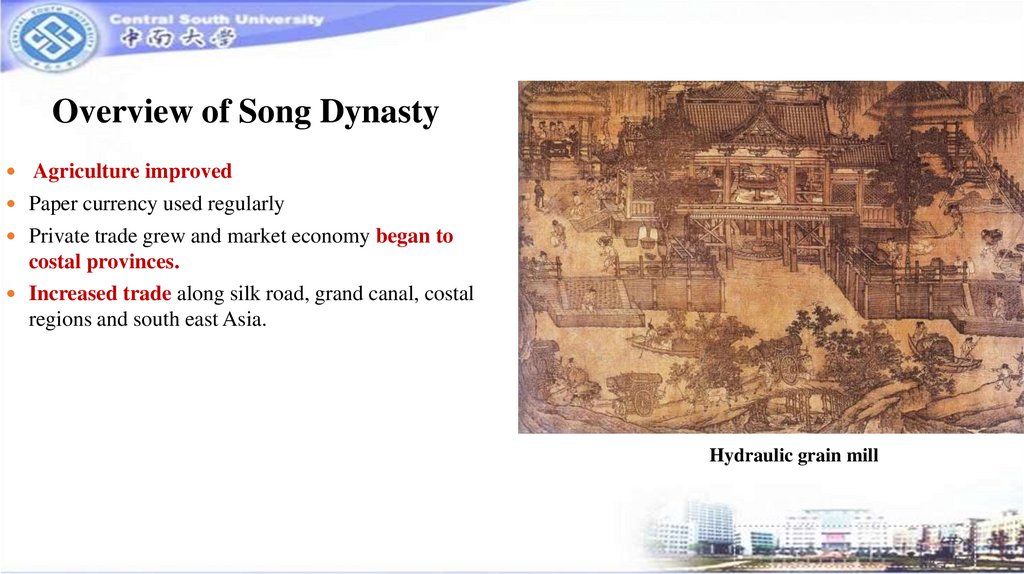 Overview of Song Dynasty