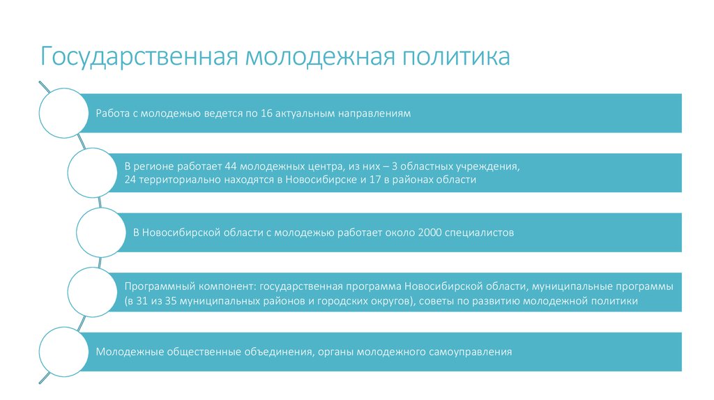 Направления молодежной политики