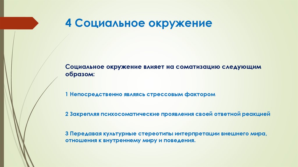 Ближайшее социальное окружение. Социальное окружение. 4. Социальная среда.