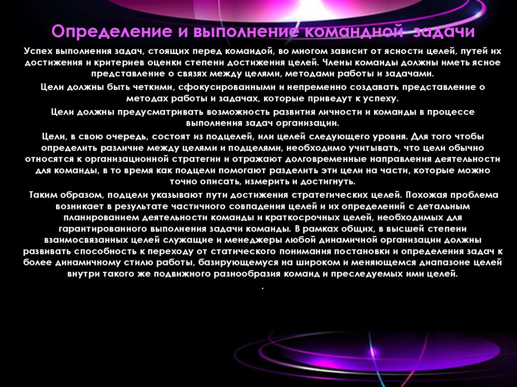 Какие задачи стоят перед. Цели и задачи, стоящие перед командой. Командное выполнение задачи. Успех выполнения задачи. Задачи командных игр.