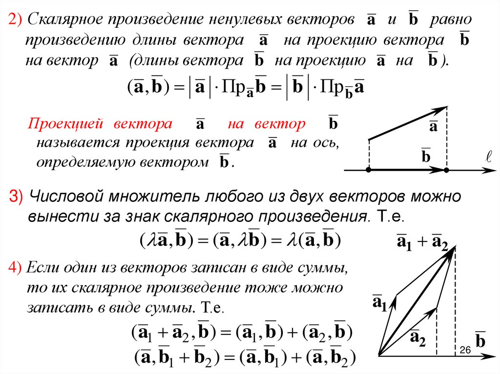 Длина вектора правильного треугольника