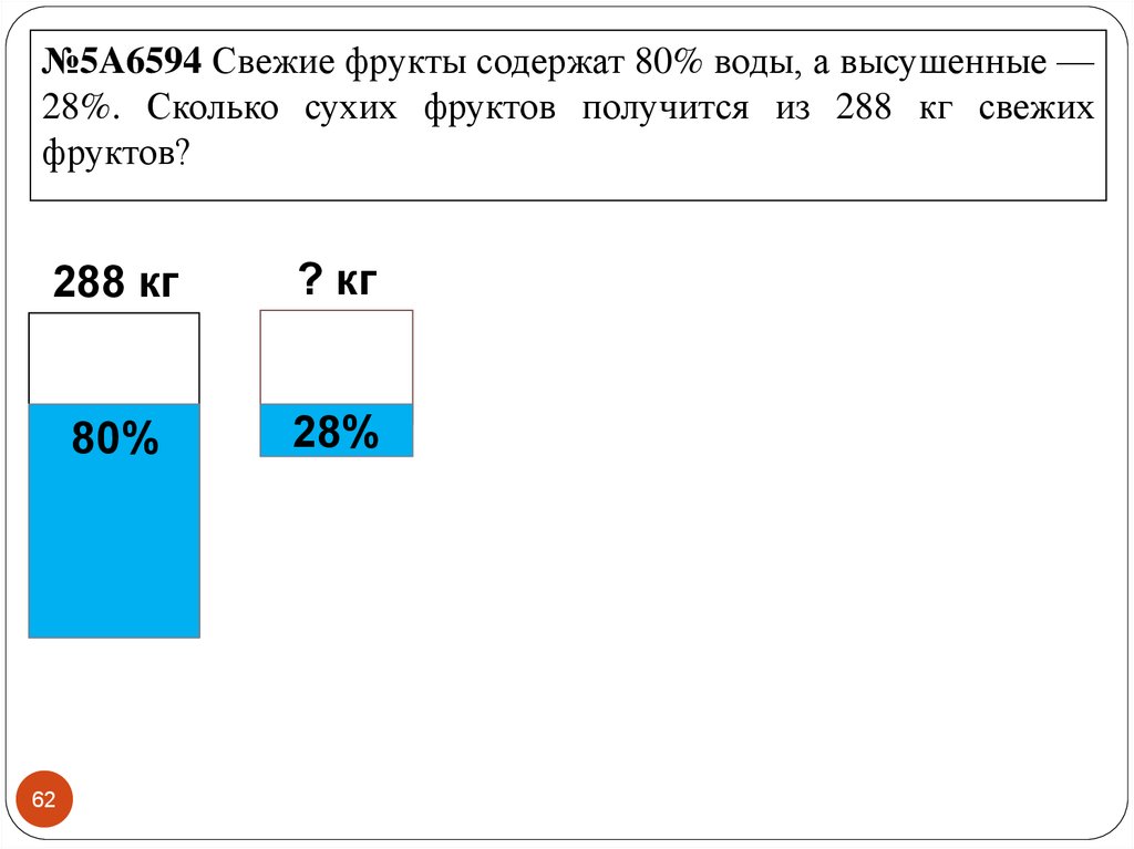 Свежие фрукты содержат. Задача на сухие и свежие фрукты. Свежие фрукты содержат 80 воды а высушенные. Задачи на высушенные и свежие фрукты.