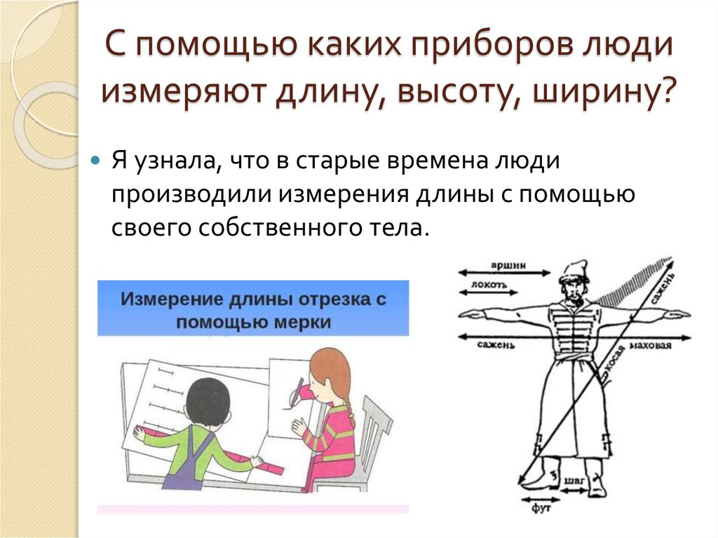 Измерение длины презентация