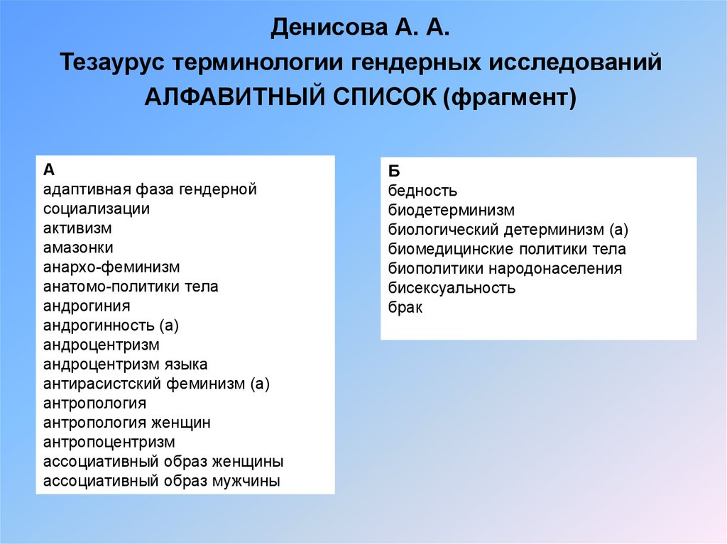 Список фрагментов. Андроцентризм это в философии. Андроцентризм феминизм. Словарь гендерных терминов под ред а а Денисовой. Фаза адаптивности ребенка.