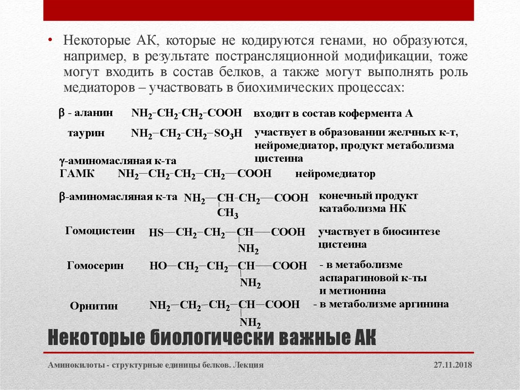 Структурная единица белка это