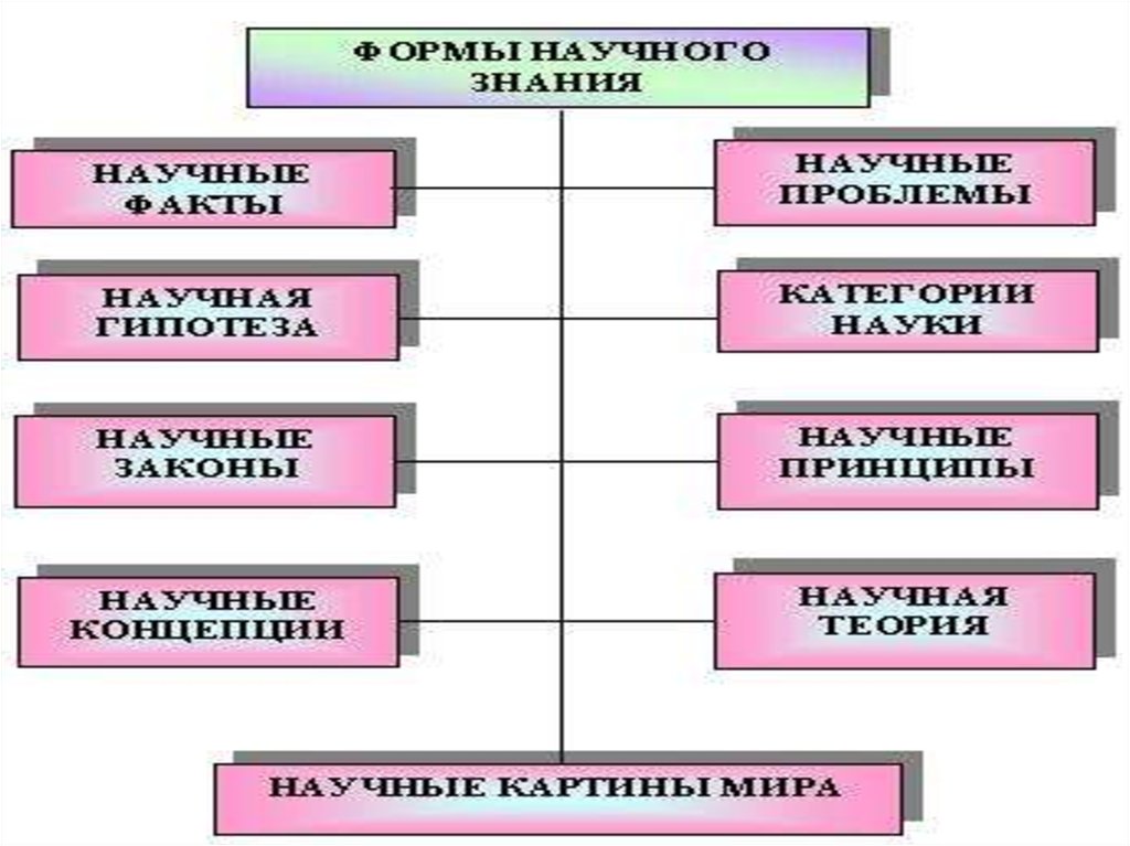 3 формы научного знания