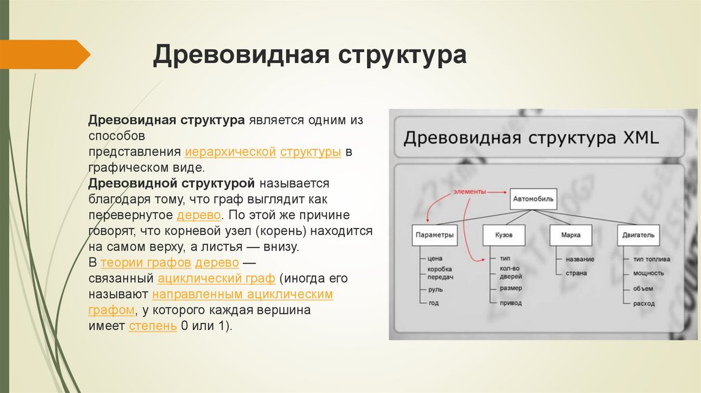 Древовидная схема это