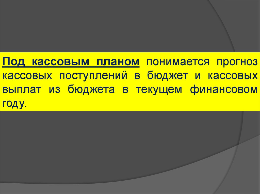 Под финансовым планом понимается тест с ответами