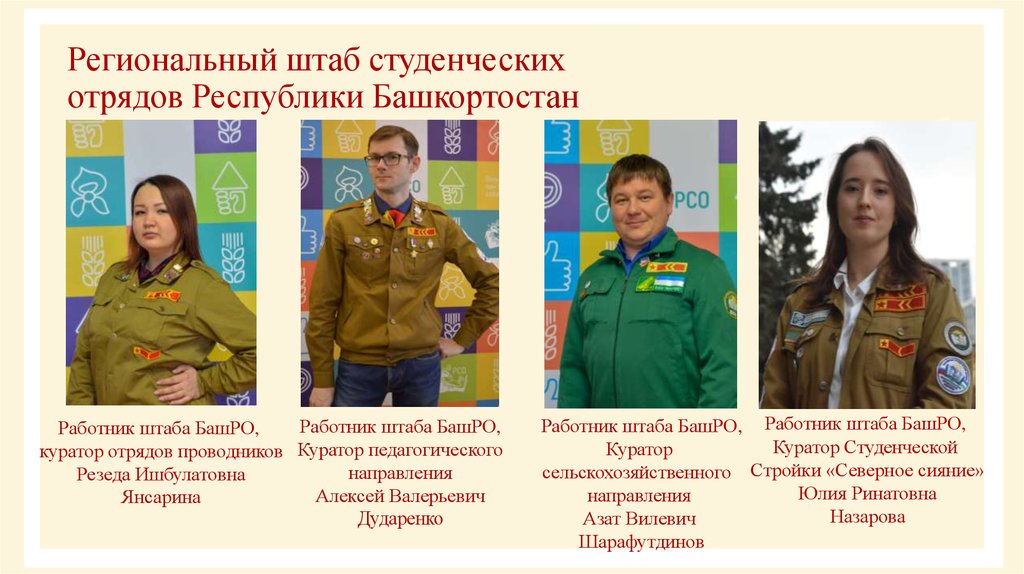 Региональный штаб студенческих отрядов Республики Башкортостан