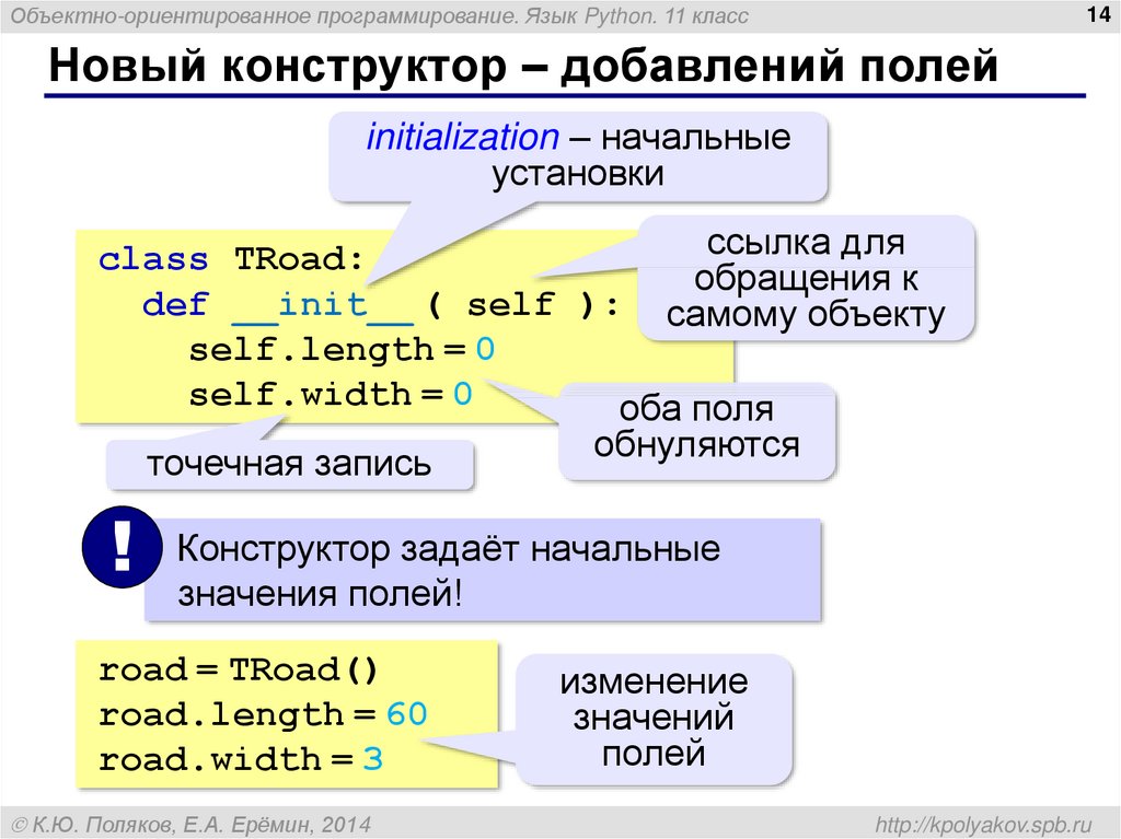 Ооп в python презентация