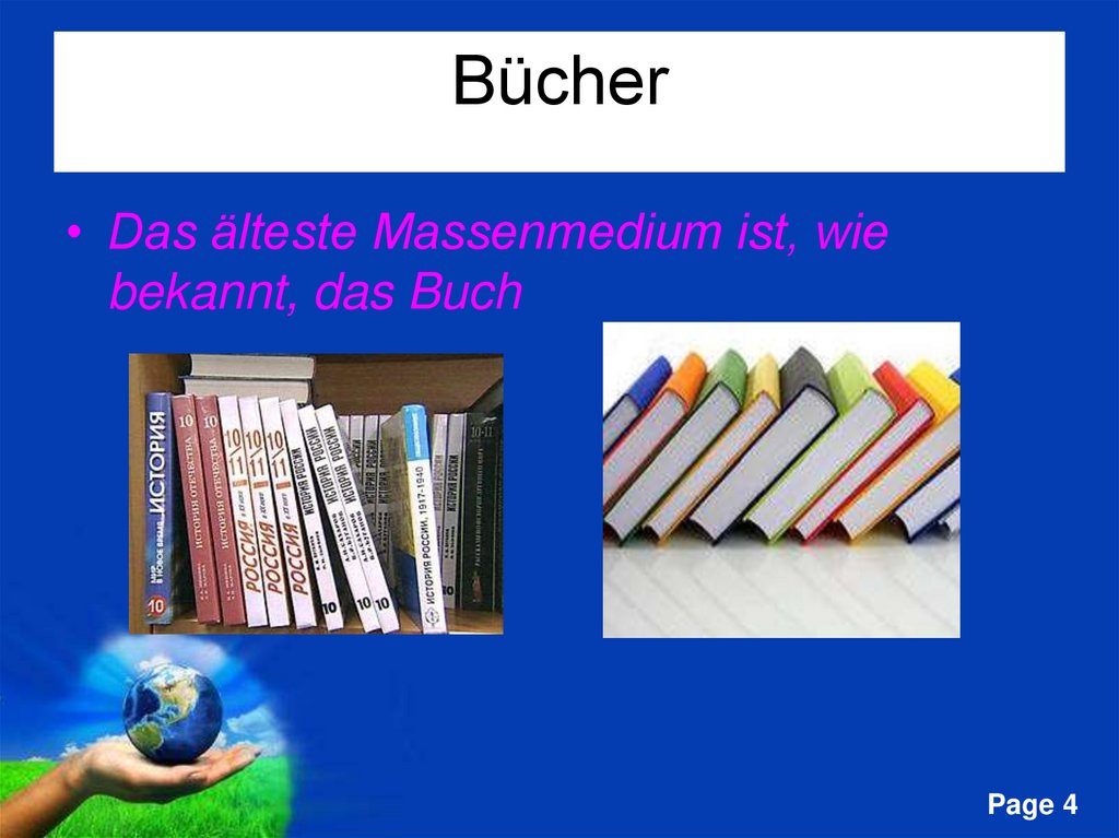 Massenmedien in deutschland презентация