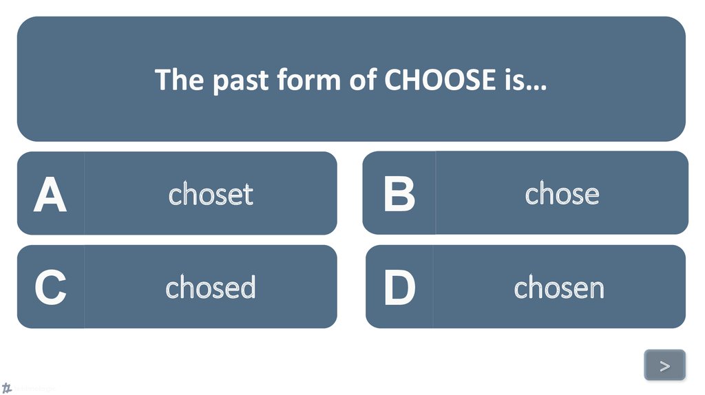 the-past-form-of-become-is-online-presentation