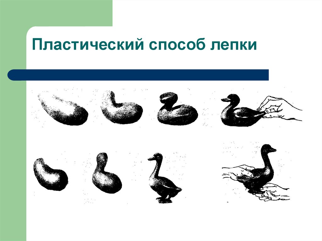 Вид лепки когда от изображения однородных предметов переходят к созданию различных образов