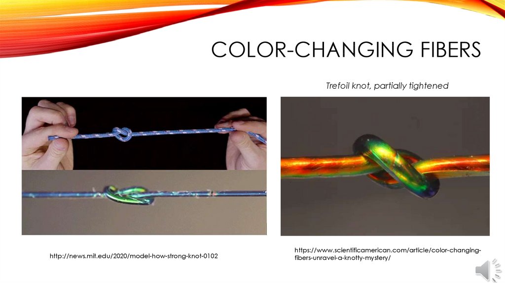 Color-Changing Fibers