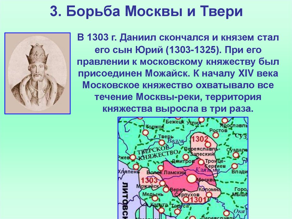 3. Борьба Москвы и Твери